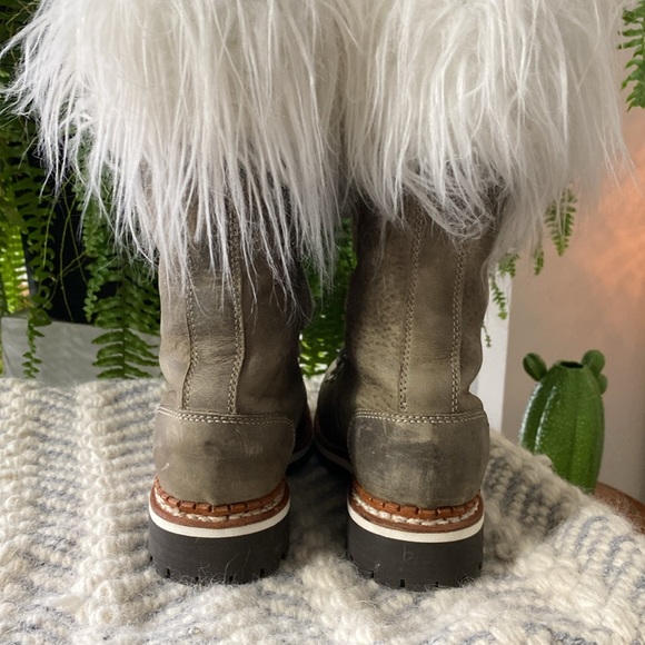 NEW!!! Women’s Lace up Boots, Combat, Winter Faux fur! Fully lined Size 7 - Picture 7 of 16